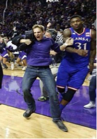 Court storming at KSU