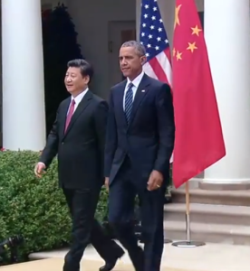 Pres. Obama and the Chinese president Friday in Washington
