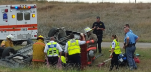 I-70 rollover accident on Tuesday in Ellis County