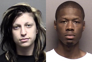 Rebecca Serbanich and Andrece Poole