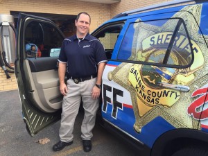New Saline County Sheriff Prevent Officer Robert Little (Photo by Terry Tebrugge/Salina Post)