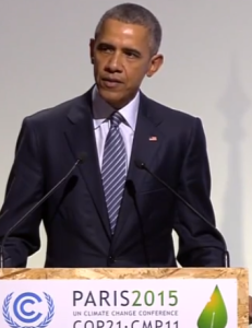 President Obama Delivers Remarks at the First Session of COP21 in France