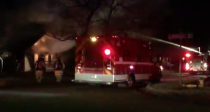 Early morning house fire in Salina