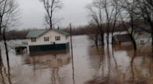 Flooding along the Amtrak line photos by Edie Madison
