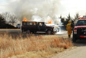 1-15 Truck Fire 1