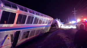 Train derailment west of Cimarron in Gray County-photo courtesy Daniel Szczerba