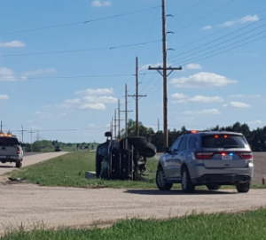 Monday crash south of Hays