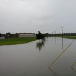 Looking south from Swensson toward Smoky Valley High School.