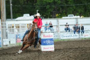 The Abilene, Kan. rodeo has been nominated as one of the top 5 medium sized rodeos in the nation in the PRCA. It is the rodeo’s sixth nomination. Winners will be awarded during a ceremony in Las Vegas on November 30. Photo by Fly Thomas. 