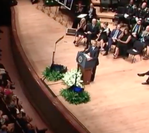 From Tuesday Interfaith Service in Dallas