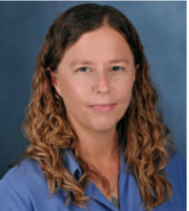 Ally Mabry, a social worker, is director of evidence-based practice at the KU center. In her nine years at KU, Mabry says she has worked with front-line providers at many of the state's 26 community mental health centers. CREDIT KU CENTER FOR MENTAL HEALTH RESEARCH AND INNOVATION