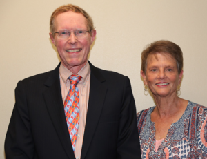 Luther Fry and his wife, Ardis, of Garden City- photo Univ. of Kansas