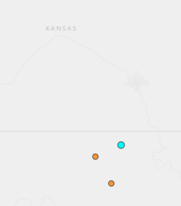 USGS Earthquake map 
