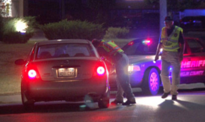 Police on the scene of fatal 2014 shooting photo courtesy KCTV5