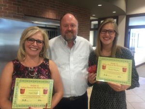 Angie & Regan are Presented With Their BANK VI Hero of the Week Award